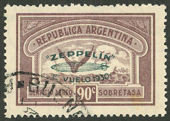 Lot 535 - Argentina general issues -  Guillermo Jalil - Philatino Auction # 2511 ARGENTINA: 