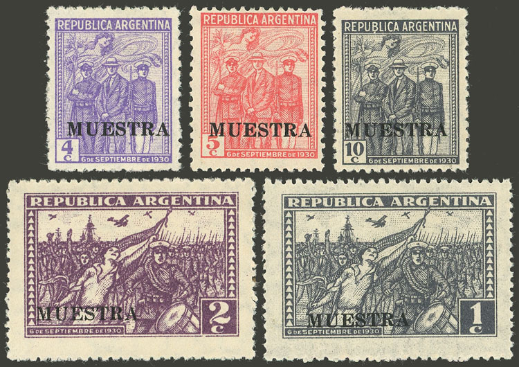 Lot 537 - Argentina general issues -  Guillermo Jalil - Philatino Auction # 2511 ARGENTINA: 