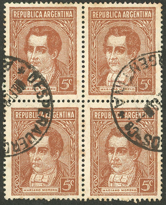 Lot 612 - Argentina general issues -  Guillermo Jalil - Philatino Auction # 2511 ARGENTINA: 