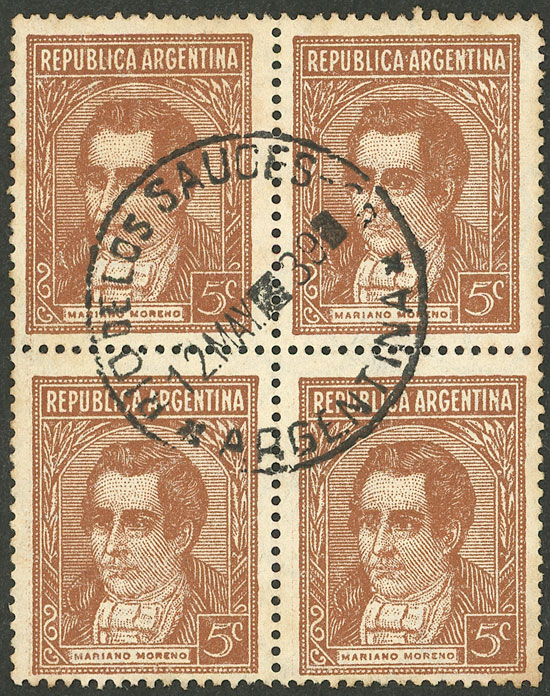 Lot 616 - Argentina general issues -  Guillermo Jalil - Philatino Auction # 2511 ARGENTINA: 