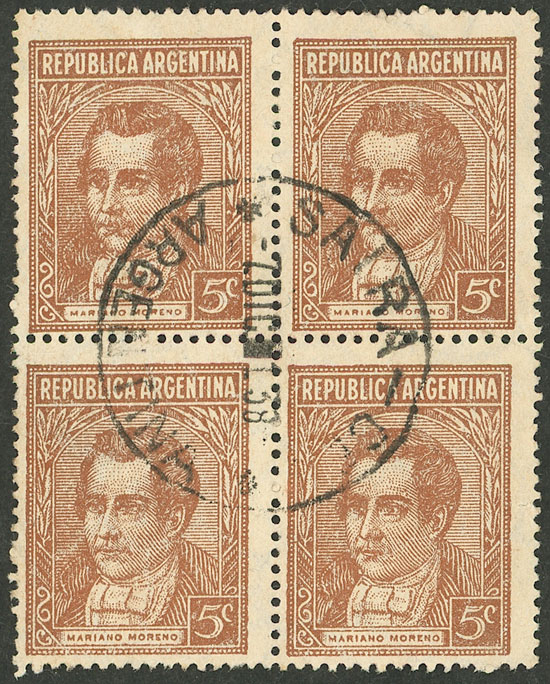 Lot 621 - Argentina general issues -  Guillermo Jalil - Philatino Auction # 2511 ARGENTINA: 