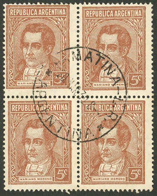 Lot 609 - Argentina general issues -  Guillermo Jalil - Philatino Auction # 2511 ARGENTINA: 