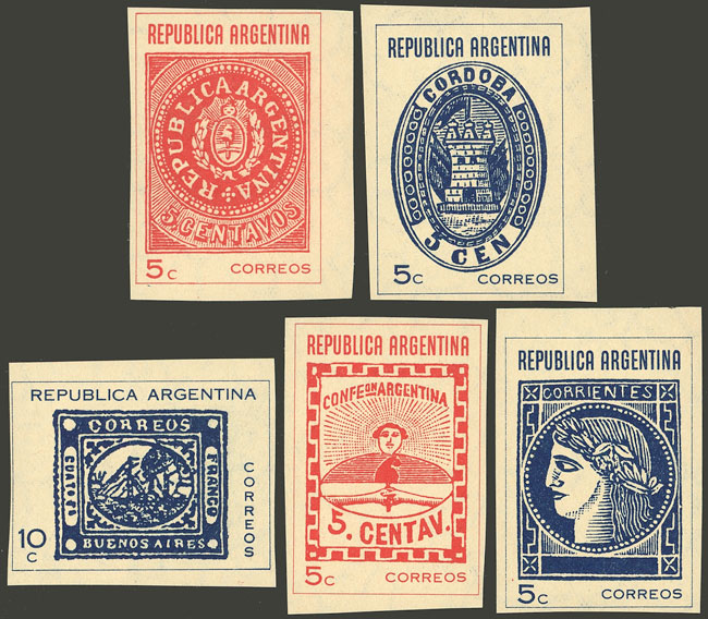 Lot 667 - Argentina general issues - Guillermo Jalil - Philatino Auction # 2511 ARGENTINA: Lot 667 - Argentina general issues - Guillermo Jalil - Philatino Auction # 2511 ARGENTINA:
