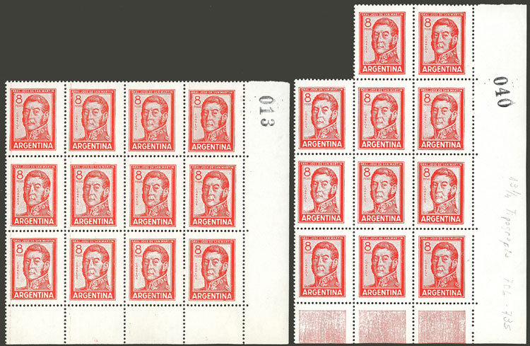 Lot 1021 - Argentina general issues - Guillermo Jalil - Philatino Auction # 2511 ARGENTINA: Lot 1021 - Argentina general issues - Guillermo Jalil - Philatino Auction # 2511 ARGENTINA: