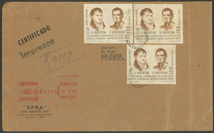 Lot 1391 - Argentina souvenir sheets - Guillermo Jalil - Philatino Auction # 2511 ARGENTINA: Lot 1391 - Argentina souvenir sheets - Guillermo Jalil - Philatino Auction # 2511 ARGENTINA: