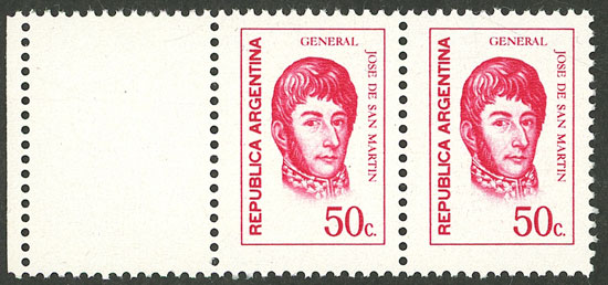 Lot 1103 - Argentina general issues - Guillermo Jalil - Philatino Auction # 2511 ARGENTINA: Lot 1103 - Argentina general issues - Guillermo Jalil - Philatino Auction # 2511 ARGENTINA: