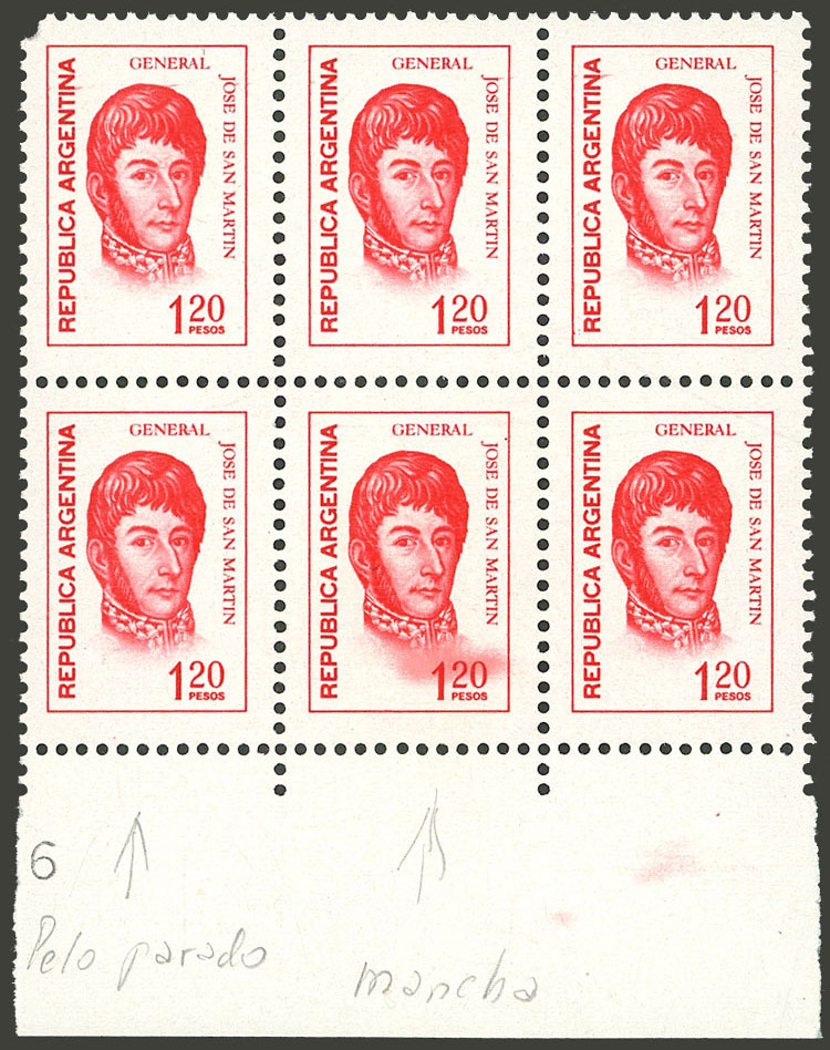Lot 1116 - Argentina general issues - Guillermo Jalil - Philatino Auction # 2511 ARGENTINA: Lot 1116 - Argentina general issues - Guillermo Jalil - Philatino Auction # 2511 ARGENTINA: