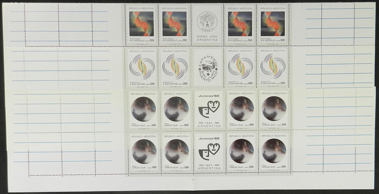 Lot 1242 - Argentina general issues - Guillermo Jalil - Philatino Auction # 2511 ARGENTINA: Lot 1242 - Argentina general issues - Guillermo Jalil - Philatino Auction # 2511 ARGENTINA: