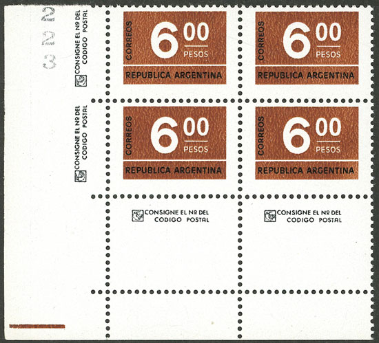 Lot 1159 - Argentina general issues - Guillermo Jalil - Philatino Auction # 2511 ARGENTINA: Lot 1159 - Argentina general issues - Guillermo Jalil - Philatino Auction # 2511 ARGENTINA: