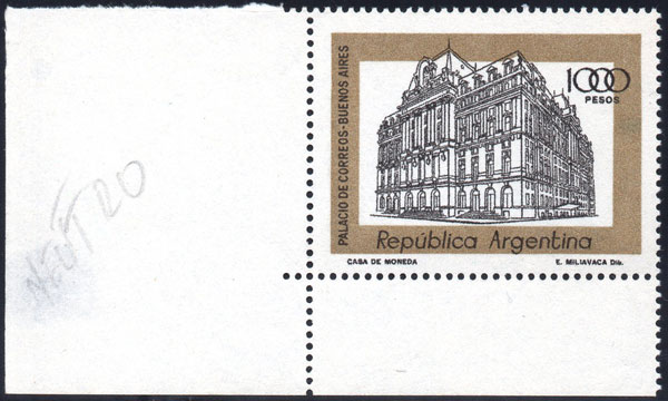 Lot 1211 - Argentina general issues - Guillermo Jalil - Philatino Auction # 2511 ARGENTINA: Lot 1211 - Argentina general issues - Guillermo Jalil - Philatino Auction # 2511 ARGENTINA: