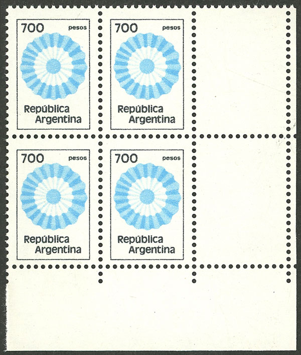 Lot 1230 - Argentina general issues - Guillermo Jalil - Philatino Auction # 2511 ARGENTINA: Lot 1230 - Argentina general issues - Guillermo Jalil - Philatino Auction # 2511 ARGENTINA: