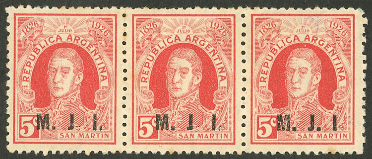Lot 1444 - Argentina official stamps - Guillermo Jalil - Philatino Auction # 2511 ARGENTINA: Lot 1444 - Argentina official stamps - Guillermo Jalil - Philatino Auction # 2511 ARGENTINA: