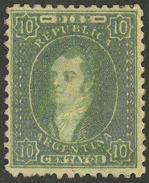 Lot 70 - Argentina rivadavias - Guillermo Jalil - Philatino Auction # 2511 ARGENTINA: Lot 70 - Argentina rivadavias - Guillermo Jalil - Philatino Auction # 2511 ARGENTINA: