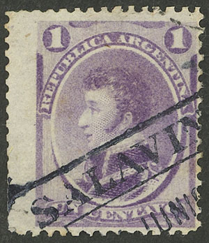 Lot 111 - Argentina general issues -  Guillermo Jalil - Philatino Auction # 2511 ARGENTINA: 