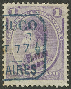 Lot 112 - Argentina general issues -  Guillermo Jalil - Philatino Auction # 2511 ARGENTINA: 