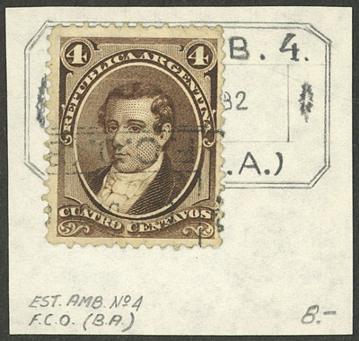 Lot 134 - Argentina general issues - Guillermo Jalil - Philatino Auction # 2511 ARGENTINA: Lot 134 - Argentina general issues - Guillermo Jalil - Philatino Auction # 2511 ARGENTINA: