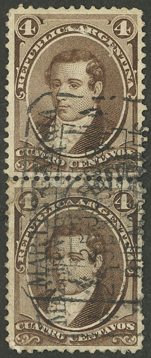 Lot 136 - Argentina general issues - Guillermo Jalil - Philatino Auction # 2511 ARGENTINA: Lot 136 - Argentina general issues - Guillermo Jalil - Philatino Auction # 2511 ARGENTINA:
