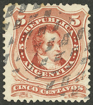 Lot 166 - Argentina general issues -  Guillermo Jalil - Philatino Auction # 2511 ARGENTINA: 