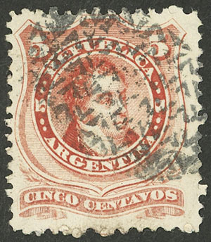 Lot 167 - Argentina general issues -  Guillermo Jalil - Philatino Auction # 2511 ARGENTINA: 
