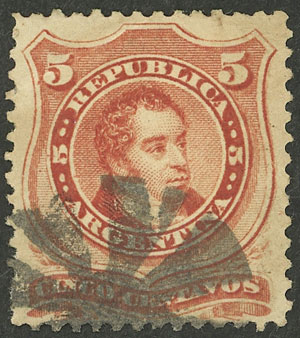 Lot 172 - Argentina general issues -  Guillermo Jalil - Philatino Auction # 2511 ARGENTINA: 
