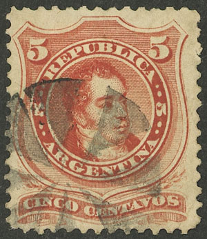Lot 174 - Argentina general issues -  Guillermo Jalil - Philatino Auction # 2511 ARGENTINA: 