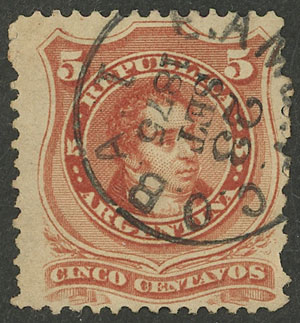 Lot 158 - Argentina general issues -  Guillermo Jalil - Philatino Auction # 2511 ARGENTINA: 