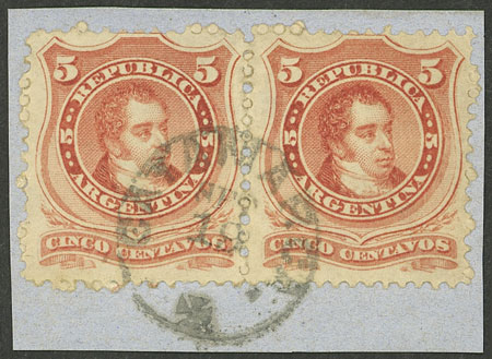 Lot 169 - Argentina general issues -  Guillermo Jalil - Philatino Auction # 2511 ARGENTINA: 