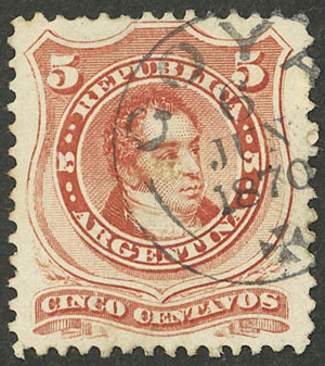 Lot 152 - Argentina general issues -  Guillermo Jalil - Philatino Auction # 2511 ARGENTINA: 