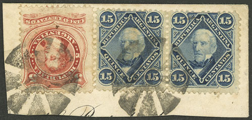 Lot 153 - Argentina general issues -  Guillermo Jalil - Philatino Auction # 2511 ARGENTINA: 