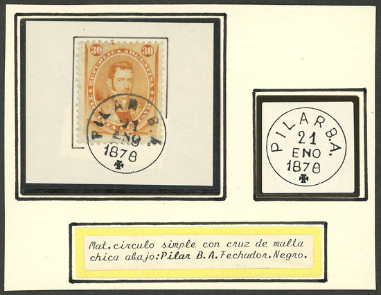 Lot 207 - Argentina general issues - Guillermo Jalil - Philatino Auction # 2511 ARGENTINA: Lot 207 - Argentina general issues - Guillermo Jalil - Philatino Auction # 2511 ARGENTINA: