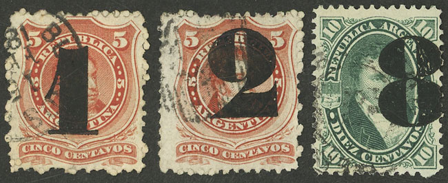 Lot 221 - Argentina general issues - Guillermo Jalil - Philatino Auction # 2511 ARGENTINA: Lot 221 - Argentina general issues - Guillermo Jalil - Philatino Auction # 2511 ARGENTINA: