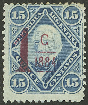 Lot 237 - Argentina general issues - Guillermo Jalil - Philatino Auction # 2511 ARGENTINA: Lot 237 - Argentina general issues - Guillermo Jalil - Philatino Auction # 2511 ARGENTINA: