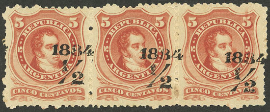 Lot 238 - Argentina general issues - Guillermo Jalil - Philatino Auction # 2511 ARGENTINA: Lot 238 - Argentina general issues - Guillermo Jalil - Philatino Auction # 2511 ARGENTINA:
