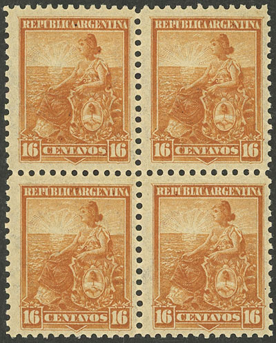 Lot 404 - Argentina general issues -  Guillermo Jalil - Philatino Auction # 2511 ARGENTINA: 