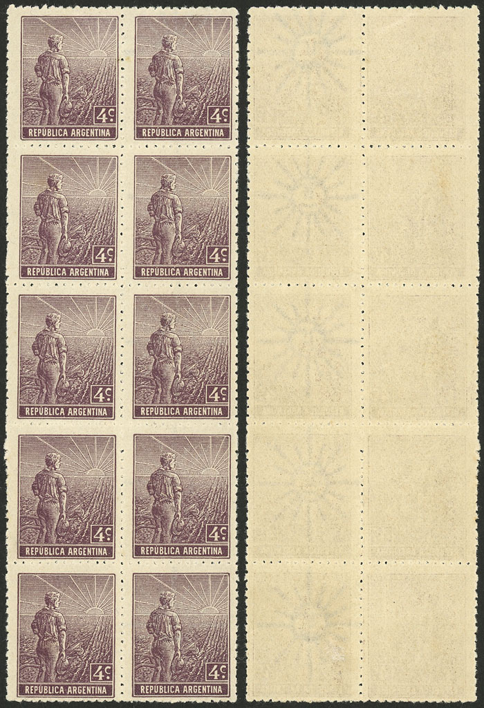 Lot 449 - Argentina general issues -  Guillermo Jalil - Philatino Auction # 2511 ARGENTINA: 