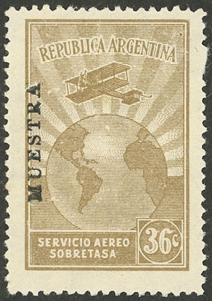 Lot 525 - Argentina general issues -  Guillermo Jalil - Philatino Auction # 2511 ARGENTINA: 