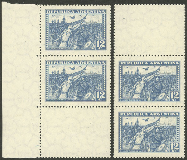 Lot 546 - Argentina general issues -  Guillermo Jalil - Philatino Auction # 2511 ARGENTINA: 