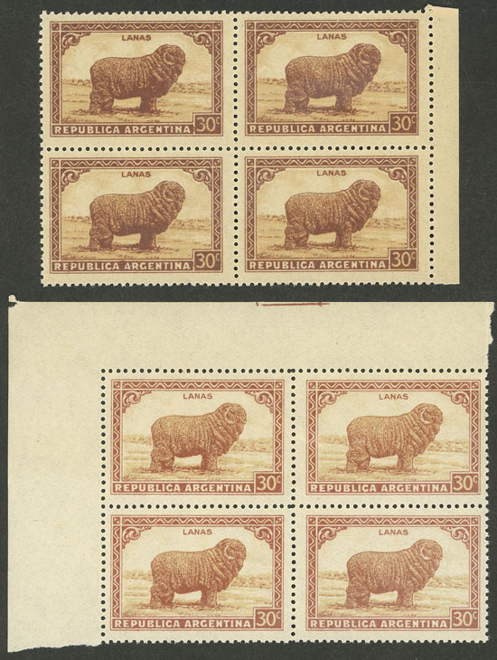 Lot 597 - Argentina general issues - Guillermo Jalil - Philatino Auction # 2511 ARGENTINA: Lot 597 - Argentina general issues - Guillermo Jalil - Philatino Auction # 2511 ARGENTINA: