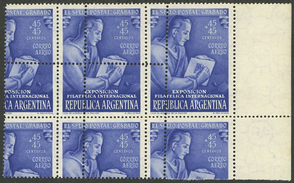 Lot 760 - Argentina general issues -  Guillermo Jalil - Philatino Auction # 2511 ARGENTINA: 
