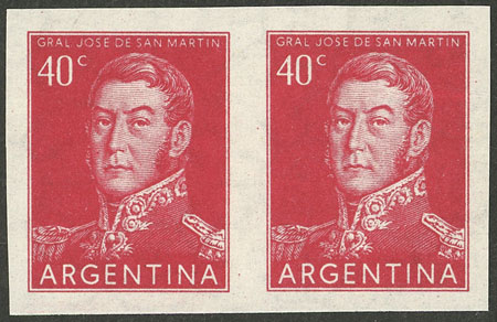 Lot 798 - Argentina general issues -  Guillermo Jalil - Philatino Auction # 2511 ARGENTINA: 