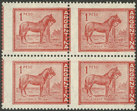 Lot 854 - Argentina general issues - Guillermo Jalil - Philatino Auction # 2511 ARGENTINA: Lot 854 - Argentina general issues - Guillermo Jalil - Philatino Auction # 2511 ARGENTINA: