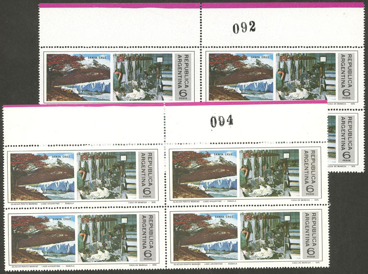 Lot 1145 - Argentina general issues - Guillermo Jalil - Philatino Auction # 2511 ARGENTINA: Lot 1145 - Argentina general issues - Guillermo Jalil - Philatino Auction # 2511 ARGENTINA: