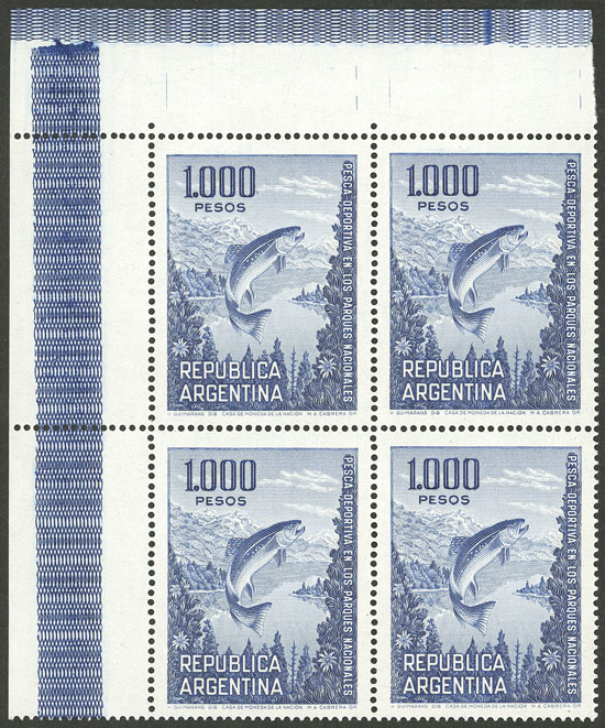 Lot 1087 - Argentina general issues -  Guillermo Jalil - Philatino Auction # 2511 ARGENTINA: 