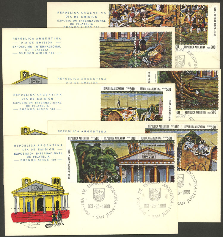 Lot 1237 - Argentina general issues - Guillermo Jalil - Philatino Auction # 2511 ARGENTINA: Lot 1237 - Argentina general issues - Guillermo Jalil - Philatino Auction # 2511 ARGENTINA: