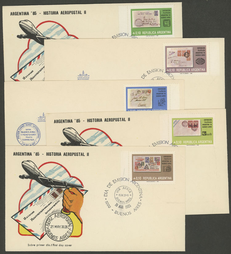 Lot 1257 - Argentina general issues - Guillermo Jalil - Philatino Auction # 2511 ARGENTINA: Lot 1257 - Argentina general issues - Guillermo Jalil - Philatino Auction # 2511 ARGENTINA: