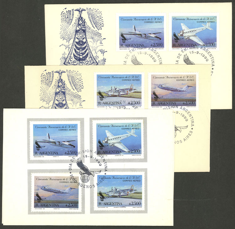 Lot 1270 - Argentina general issues - Guillermo Jalil - Philatino Auction # 2511 ARGENTINA: Lot 1270 - Argentina general issues - Guillermo Jalil - Philatino Auction # 2511 ARGENTINA: