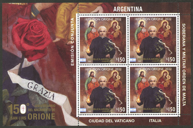 Lot 1421 - Argentina souvenir sheets -  Guillermo Jalil - Philatino Auction # 2511 ARGENTINA: 