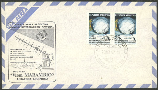 Lot 8 - argentina antarctica postal history -  Guillermo Jalil - Philatino Auction # 2511 ARGENTINA: 