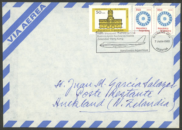 Lot 1577 - Argentina postal history - Guillermo Jalil - Philatino Auction # 2511 ARGENTINA: Lot 1577 - Argentina postal history - Guillermo Jalil - Philatino Auction # 2511 ARGENTINA: