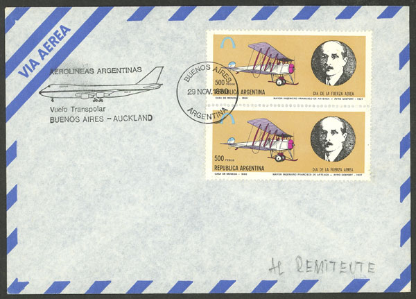 Lot 1578 - Argentina postal history - Guillermo Jalil - Philatino Auction # 2511 ARGENTINA: Lot 1578 - Argentina postal history - Guillermo Jalil - Philatino Auction # 2511 ARGENTINA: